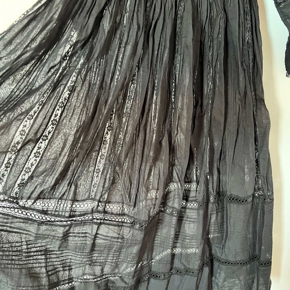 DOEN MARLA DRESS -- BLACK - Picture 5 of 10